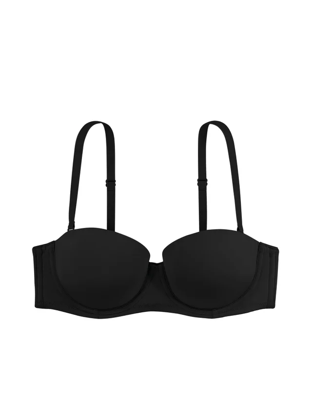 Dorina Black Michelle Light Padded Balcony