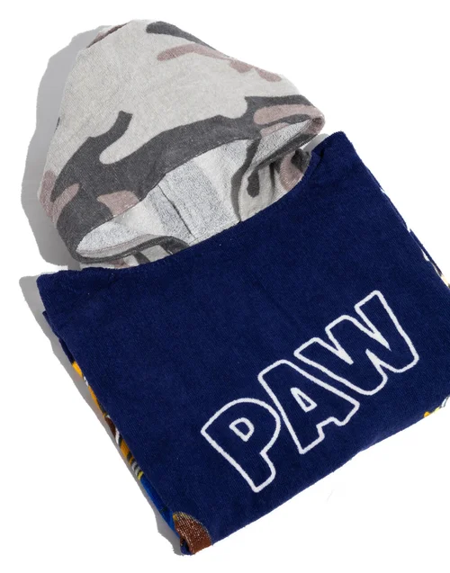 Vanilla Underground Paw Patrol Boys Multicoloured Poncho Towel (One Size) - One Size Image 3