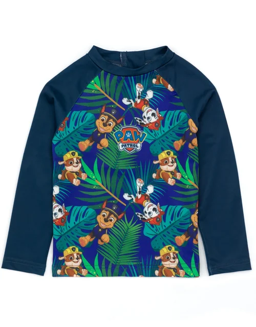 Vanilla Underground Paw Patrol Kids Two-Piece Swim Blue Set (18months - 7years) - 3-4 Yrs Image 3