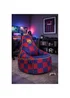 Kaikoo Blue Barca Large Gamer Chair in Iconic Check Print - One Size Image 1