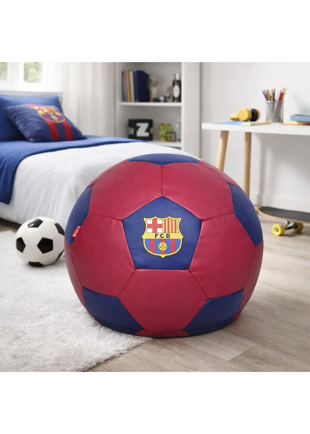 Kaikoo Red Blue Barca Football - One Size Image 1