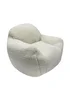 Kaikoo Cream Sherpa Fur Chair - One Size Image 3