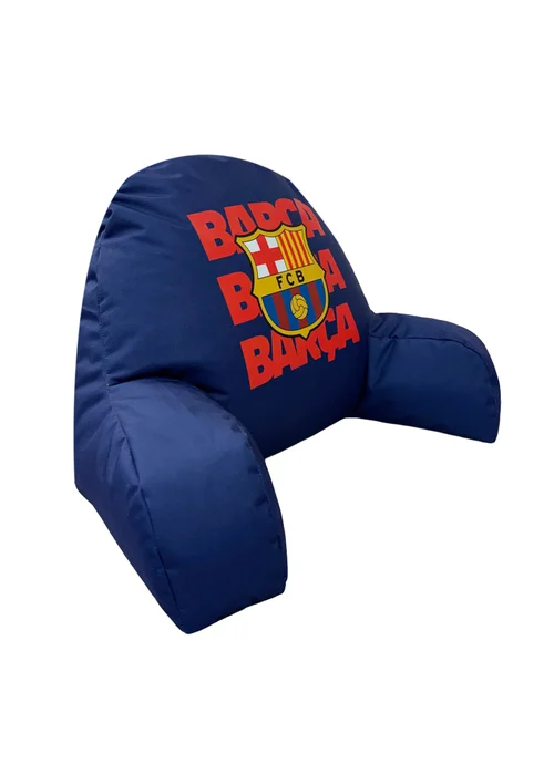 Kaikoo Blue Barca Logo Cuddle Cushion - One Size Image 3