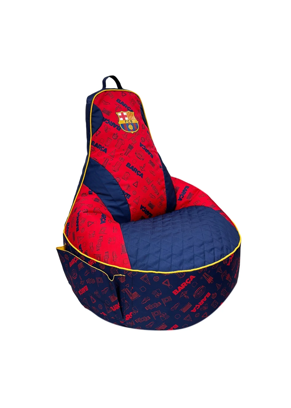 Kaikoo Blue Barca Larger Gamer Chair Printed - One Size Image 3