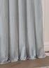 Yard Hebden 100% Cotton Blackout Mineral Blue Eyelet Curtain Pair - 46W X 54D (117x137cm Image 5