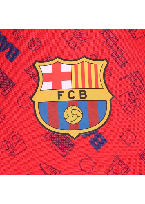 Kaikoo Blue/Red Barca Printed Duo Triangle - One Size Image 6