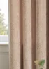 Paoletti Lustre Velvet Room Darkening Oyster Eyelet Curtain Pair - 46W X 54D (117x137cm Image 4