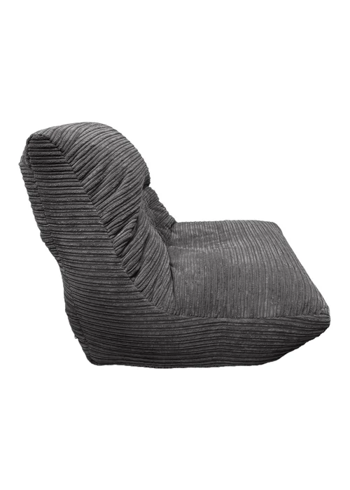 Kaikoo Grey Teen Lounger Corduroy - One Size Image 6