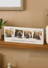 Personalised Memento Company Photo Upload Hearts Mantel Block White - One Size Image 4