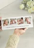 Personalised Memento Company Photo Upload Hearts Mantel Block White - One Size Image 3