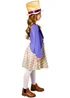 Willy Wonka Girl Costume (5-13 Years) - 11-13 Yrs Image 3