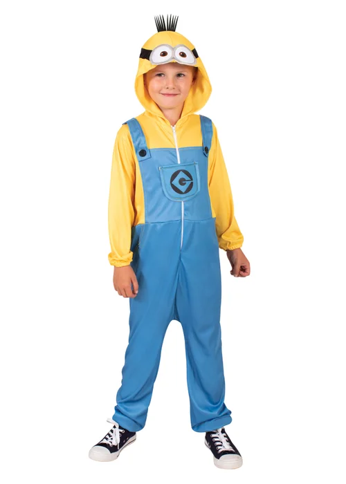 Minions Onesie Costume (5-13 Years) - 7-8 Yrs Image 1