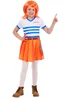 One Piece Nami Striped Costume (5-13 Years) - 9-10 Yrs Image 5