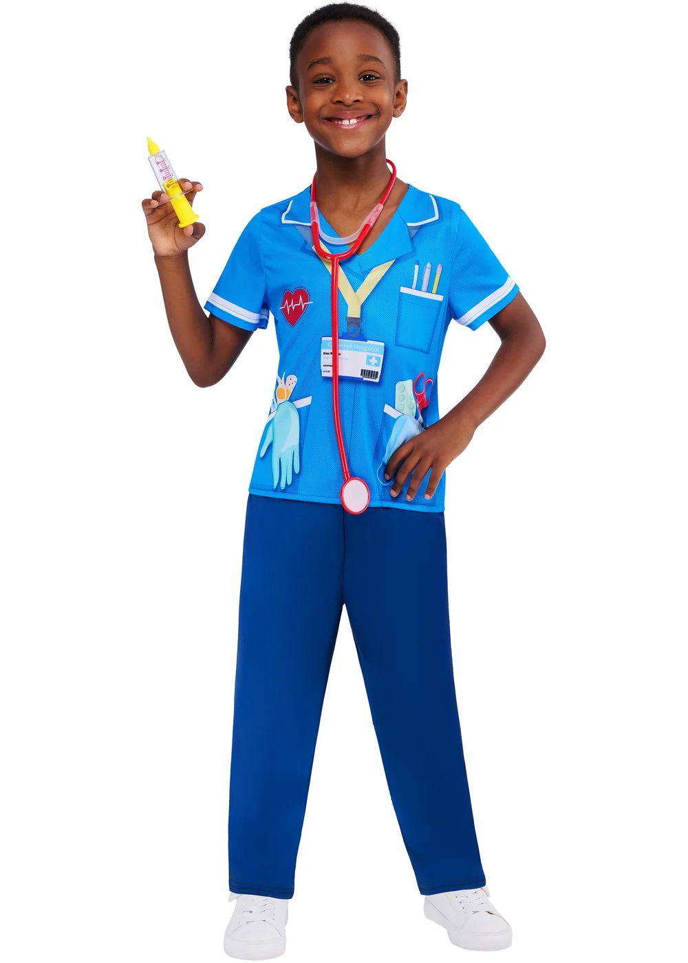 Rubies Modern Nurse Costume (3-10 Years) - 3-4 Yrs Image 1