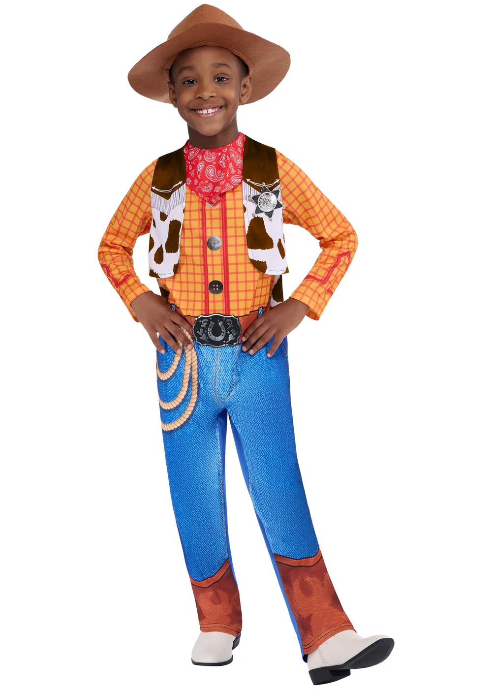 Rubies Sheriff Yeehaw Costume (3-10 Years) - 3-4 Yrs Image 1