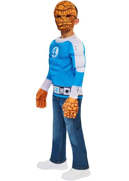 Marvel Fantastic 4 The Thing Deluxe (5-8 Years) - 5-6 Yrs Image 4
