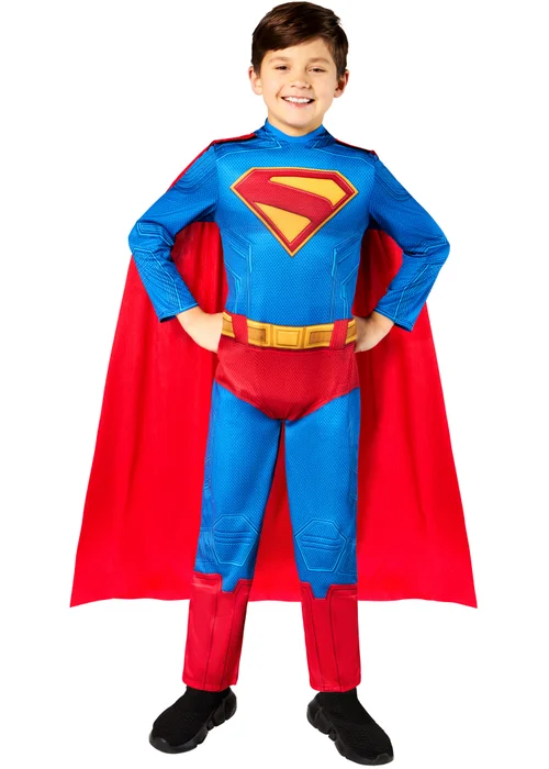 DC Comics Superman Costume (5-10 Years) - 7-8 Yrs Image 1