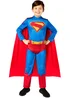 DC Comics Superman Costume (5-10 Years) - 7-8 Yrs Image 1