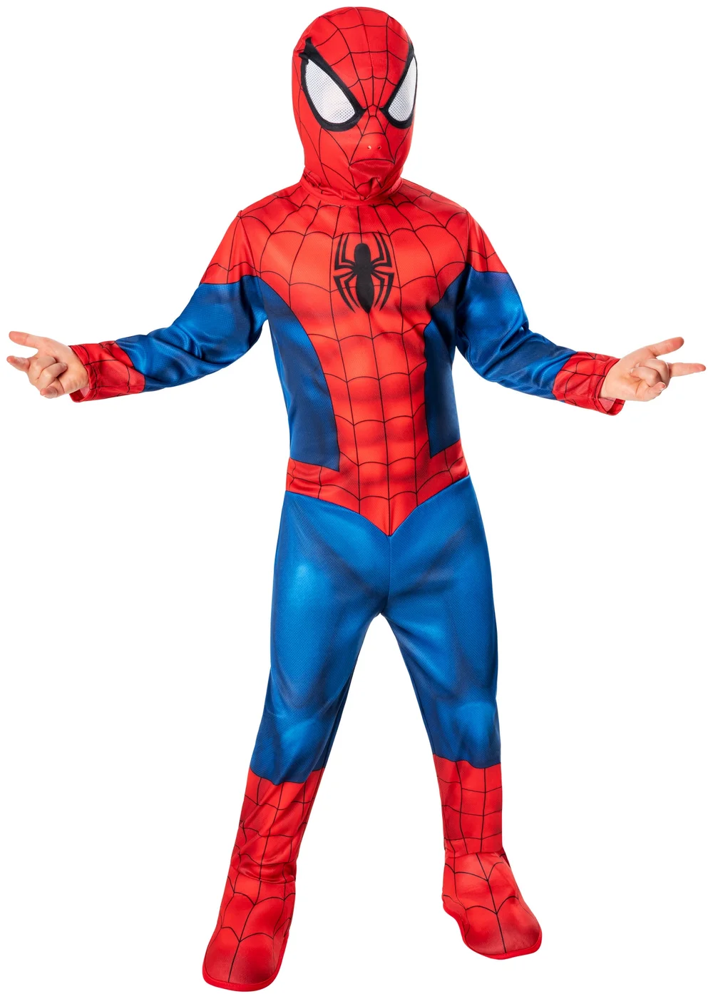 Marvel Spider-Man Costume (3-8 Years) - 3-4 Yrs Image 1