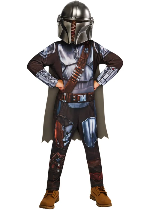 Star Wars The Mandalorian Costume (3-8 Years) - 5-6 Yrs Image 1