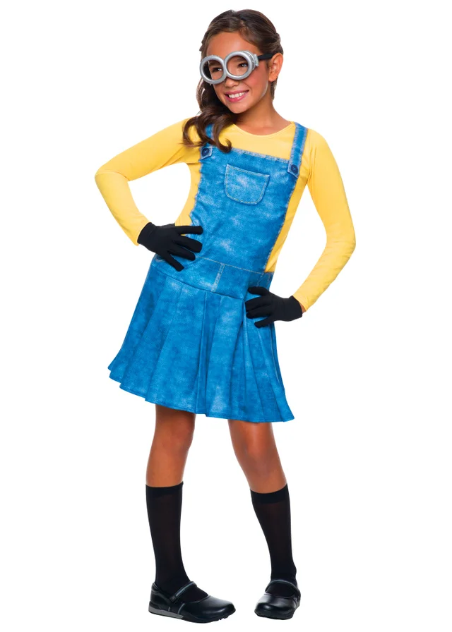 Minions Female Costume (3-10 Years)