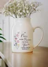 Personalised Memento Company I'd Pick You Jug Vase White - One Size Image 3
