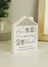 Personalised Memento Company Highland Cow House Ornament White - One Size Image 3
