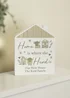 Personalised Memento Company Highland Cow House Ornament White - One Size Image 2