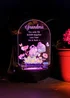 Personalised Memento Company Me to You Garden LED Solar Light Floral - One Size Image 6