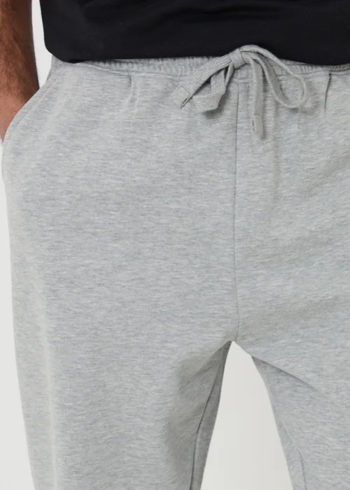 Threadbare Light Grey Tapered Joggers - S Image 4