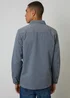 Threadbare Blue Lightweight Cotton Shacket - S Image 2