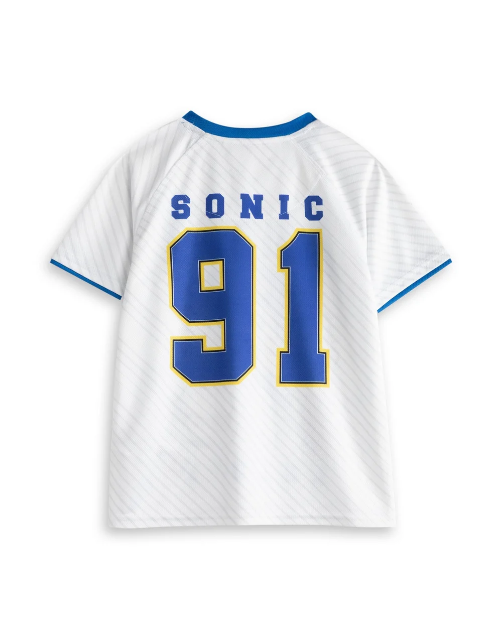 Vanilla Underground Sonic The Hedgehog Boys White Greenhill League Football Kit (3-12 Years) - 7-8 Yrs Image 2