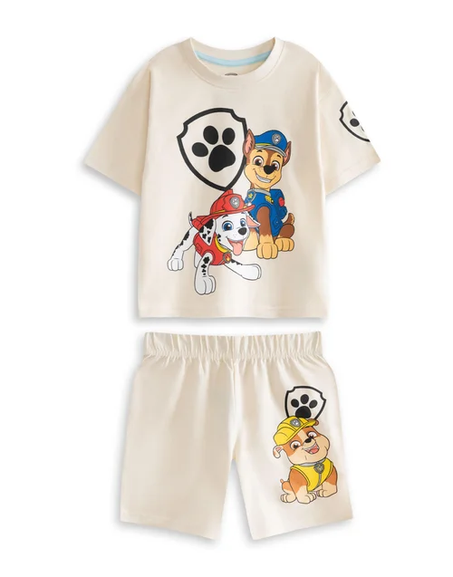 Vanilla Underground Paw Patrol Boys Multicoloured Boy Pups Short Pyjama Set (2-7 Years) - Pack of 3 - 4-5 Yrs Image 2