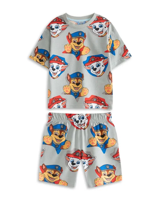 Vanilla Underground Paw Patrol Boys Multicoloured Boy Pups Short Pyjama Set (2-7 Years) - Pack of 3 - 4-5 Yrs Image 3