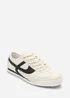 Where's That From Brisa Beige Court Trainer With Black Stripe - 4 Image 3