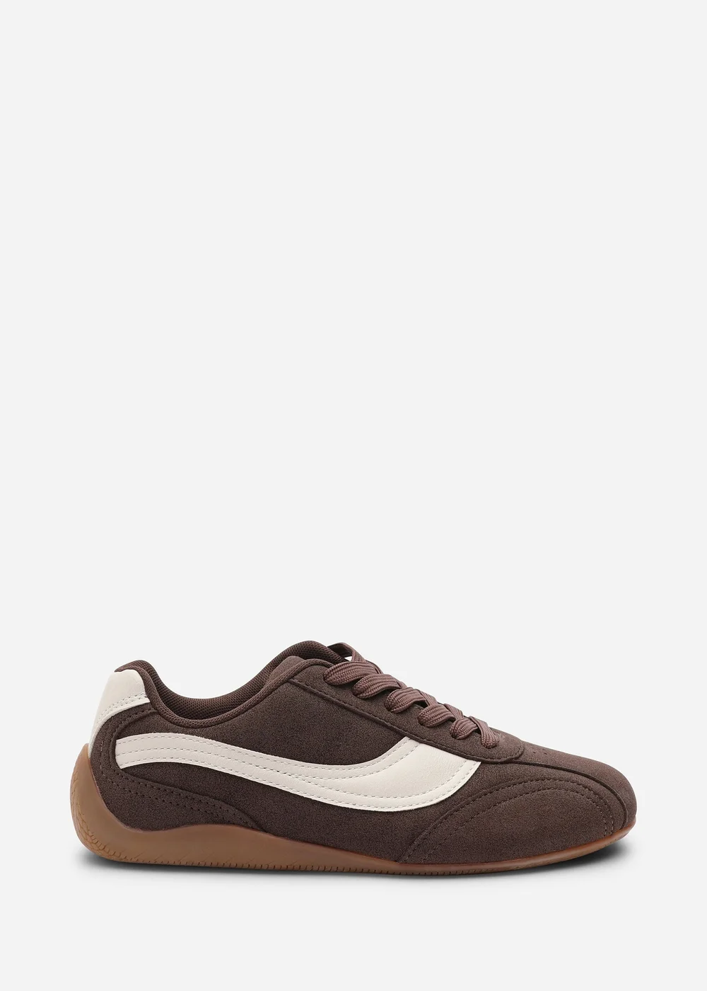 Where's That From Ulani Brown Low-Top Lace-up Trainer - 8 Image 2