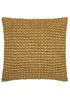 Appletree Bobble Tufted Ochre Filled Cushion - 55 x 55cm Image 2