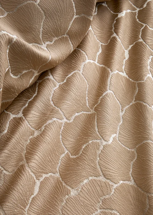 Soiree Ginko Jacquard Jacquard Natural Duvet Cover Set - Double Image 3