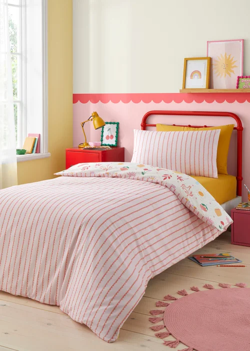 Bedlam Dreamscape Digitally Printed Multi Colour Duvet Cover Set - Single Image 4