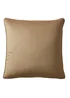 Appletree Harlan Velvet Taupe Filled Cushion - 55 x 55cm Image 2