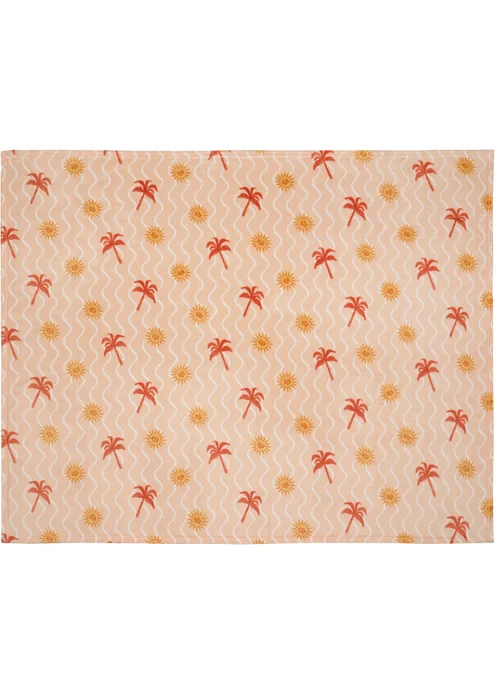 Fusion Soleil Fleece Coral Throw - 120 X 150 Image 3