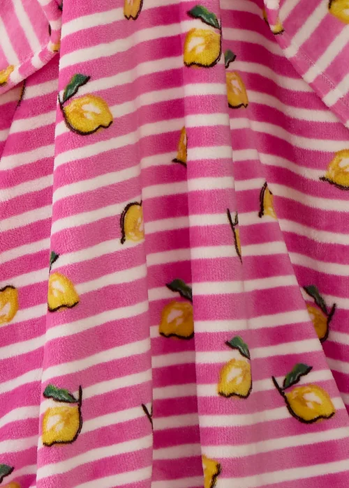 Fusion Summer Fruits Super Soft Pink Throw - 120 X 150 Image 4