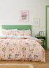 Fusion Summer Fruits Reversible Multi Colour Duvet Cover Set - Single Image 1