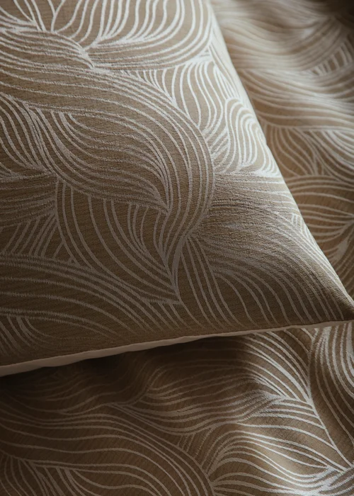 Laurence Llewelyn-Bowen Venus Grace Jacquard Natural Duvet Cover Set - Double Image 3