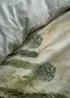 Soiree Hidden Garden Soft Touch Green Duvet Cover Set - Double Image 3