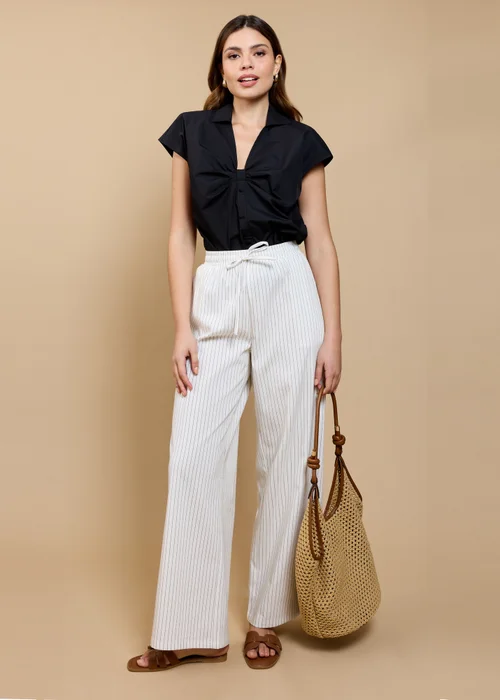 Little Mistress Stripe Trousers - L Image 1
