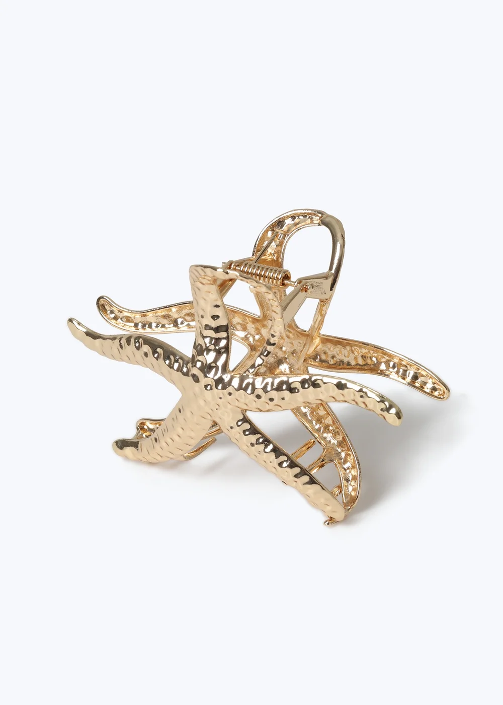 Muse Gold Starfish Claw Hair Clamp - One Size Image 2