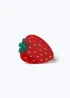 Muse Red Strawberry Claw Hair Clamp - One Size Image 1