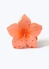 Muse Coral Hawaiian Flower Hair Clamp - One Size Image 1