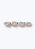 Muse Gold Pearl Barrette Clip - One Size Image 1